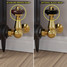 T-TRV-020-CR-B-BLACK-HEAD-COMP - Eastbury Traditional Manual Corner Brass Radiator Valves With Sleeves T-TRV-020-CR-B-BLACK-HEAD-COMP - Eastbury Traditional Manual Corner Brass Radiator Valves With Sleeves